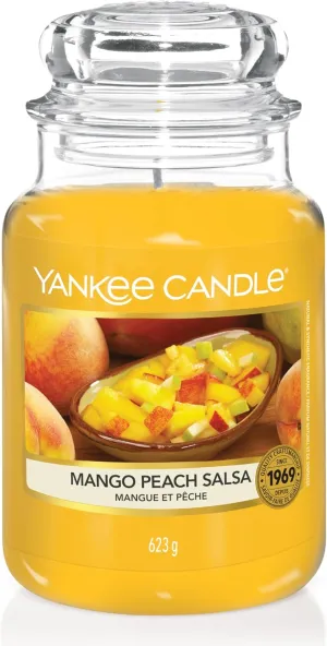 YANKEE CANDLE jar large Mango Peach Salsa YSDMPS