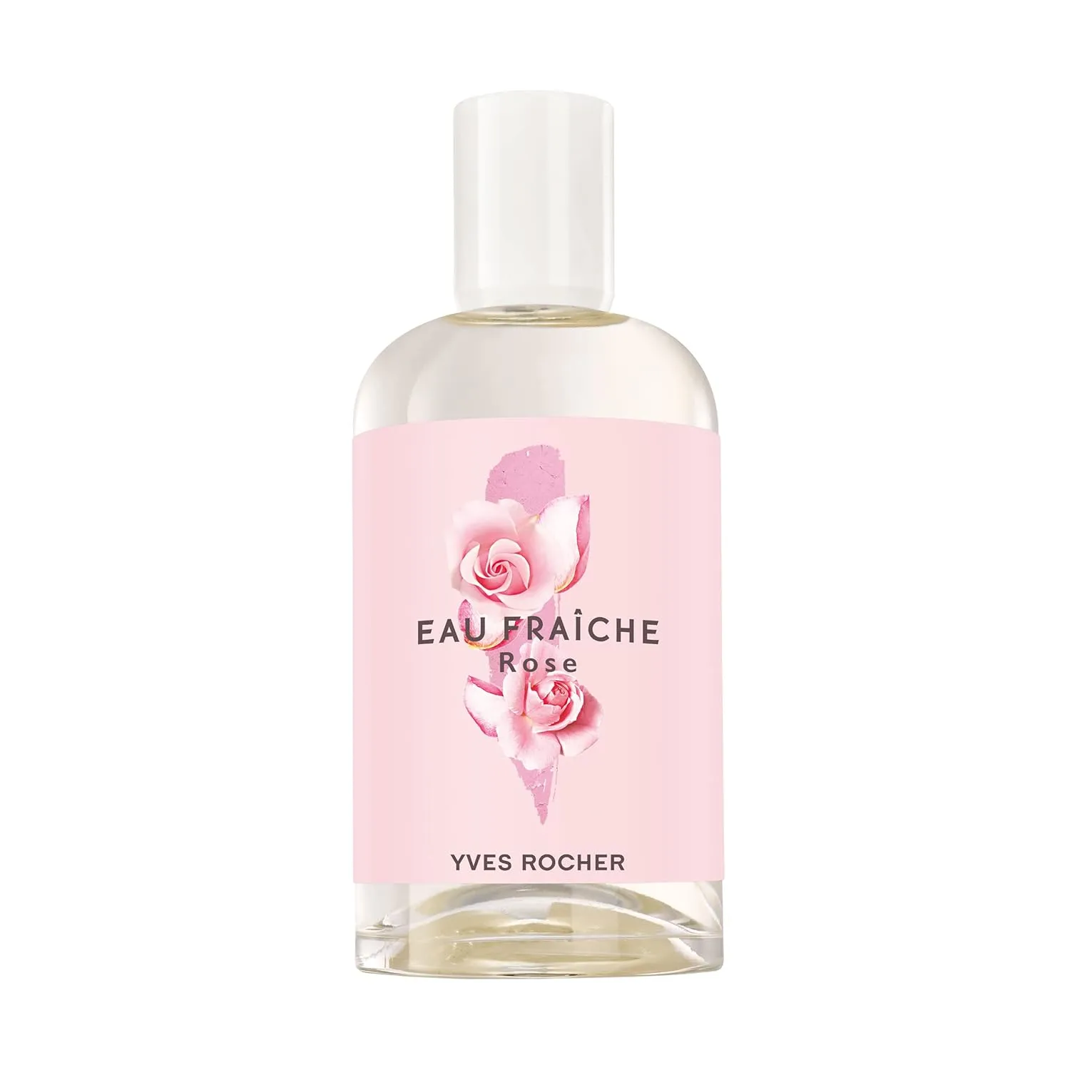Yves Rocher EAU FRAICHE COLLECTION Rose EDT Spray for Women, Fragrance Fresh Scent Delicately, 100 ml./3.3 fl.oz.