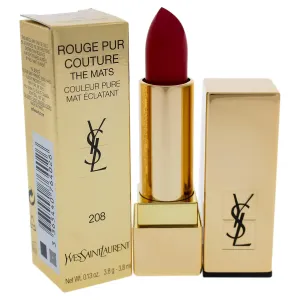 Yves Saint Laurent Rouge Pur Couture The Mats, No. 208 Fuchsia Fetiche, 0.13 Ounce
